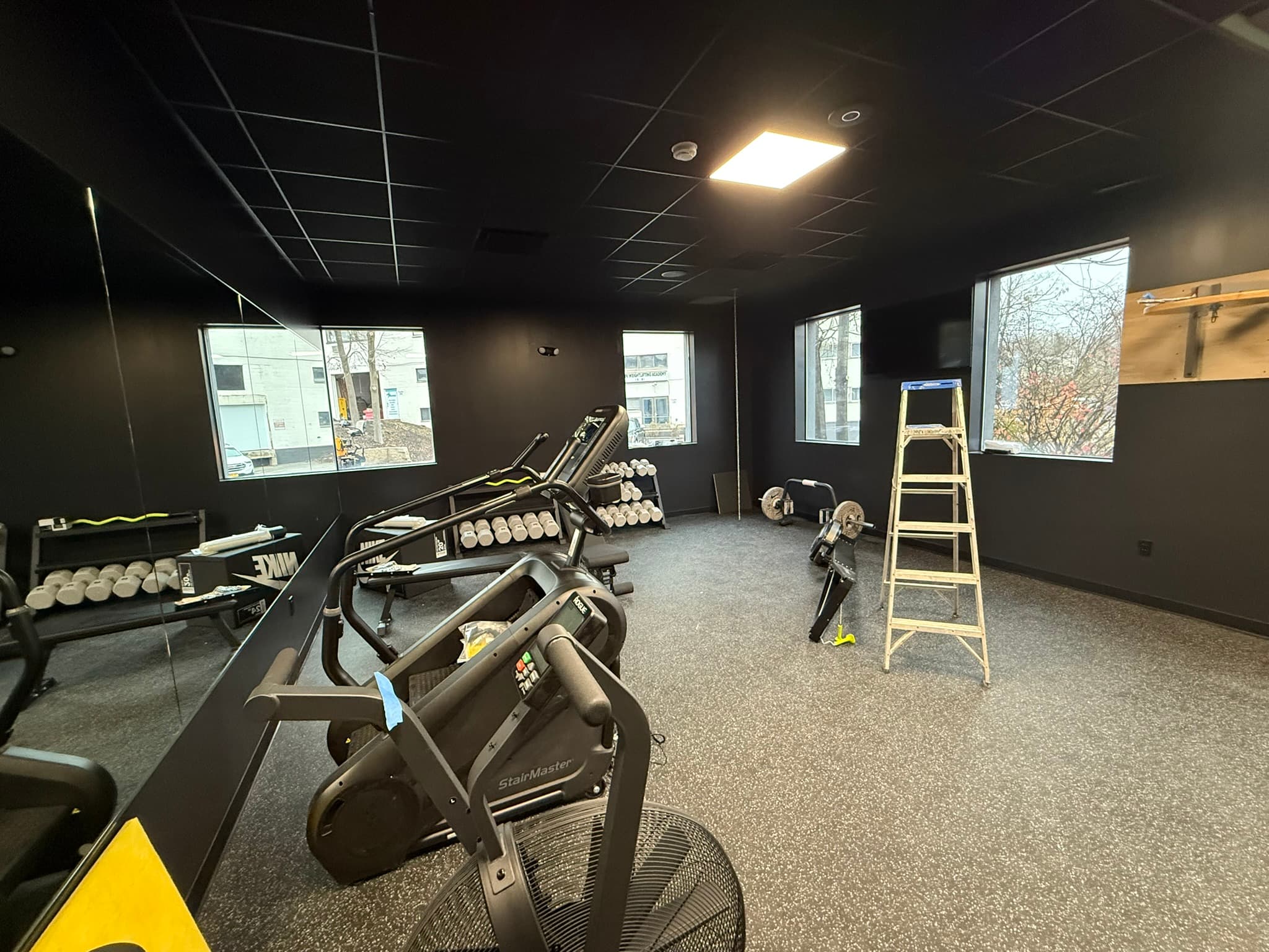 Kings Capital Construction: The fitness centre during build-out