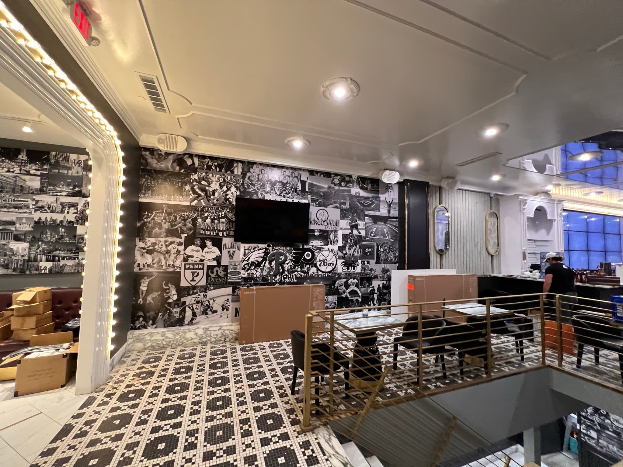 Wicked Wolf: The venue during build-out
